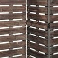 thumbnail image 4 of Contemporary Indoor 4 Panel Laurel Screen Room Divider, 4 of 7