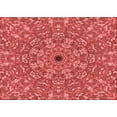 thumbnail image 1 of Ahgly Company Indoor Rectangle Patterned Ferrari Red Area Rugs, 5' x 7', 1 of 6