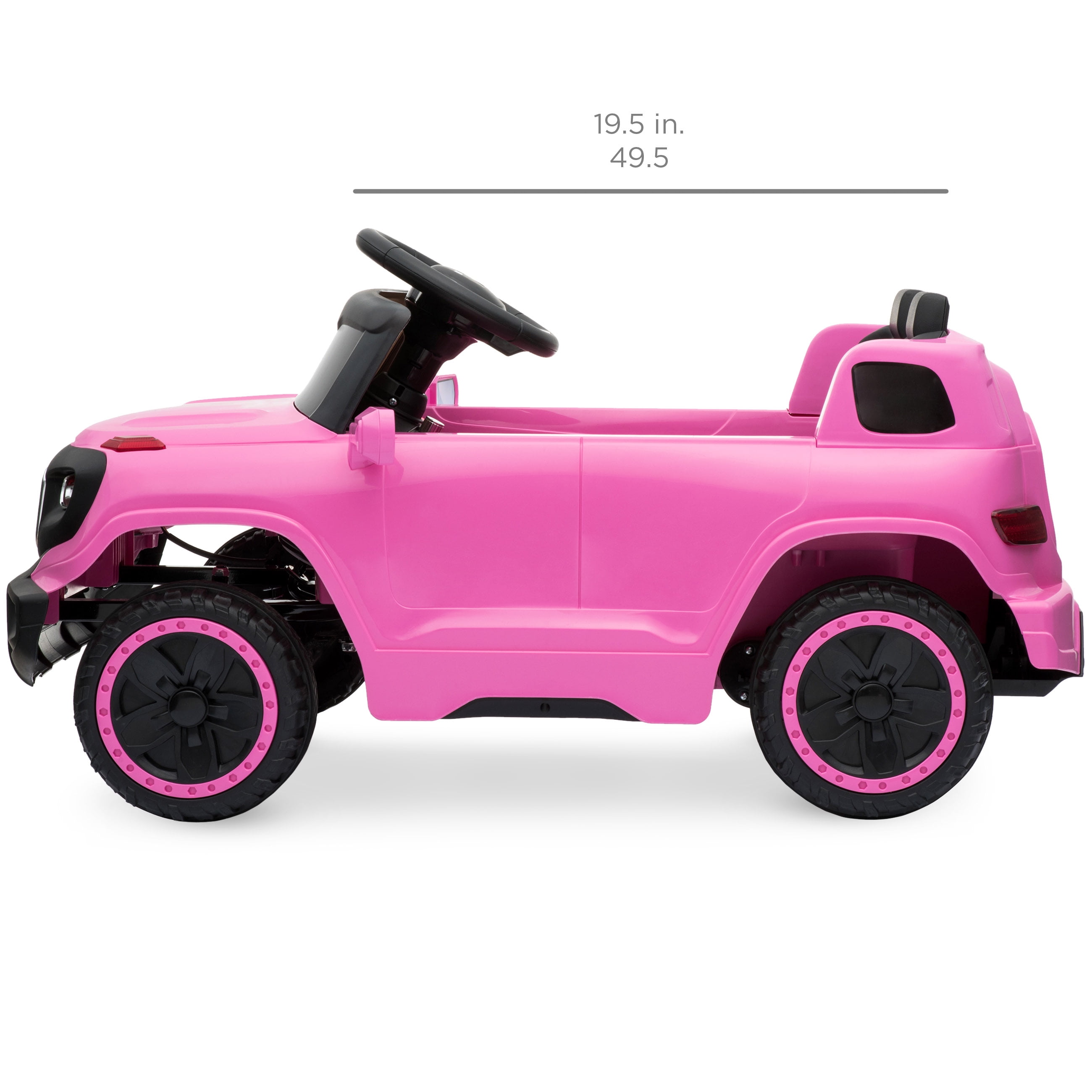 pink ride on truck