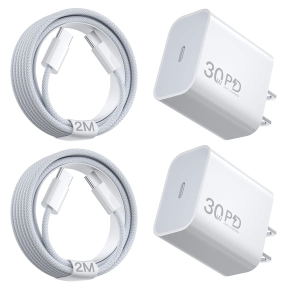 Cargador Suohong USB-C de 30 W de carga rápida para iPhone 16e