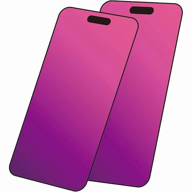 wonima11 2 PCS Gradient Tempered Glass for iPhone 15 Pro Max Privacy Screen Protector for iPhone15 ProMax 6.7inch Anti Spy Anti Blue Light Eye Protection HD Ultra Clear Anti-Scratch Bubble Free