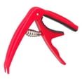 thumbnail image 2 of de Cambio Rápido para lele de Guitarra Acústica / Eléctrica Universal - rojo Sunnimix Abrazadera de Ukelele Capo Tune, 2 of 8
