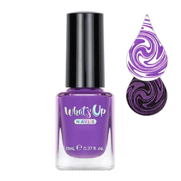 Whats Up Nails - First Violet Stamping Polish (Purple Creme)