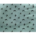 thumbnail image 4 of oneOone Georgette Viscose Fabric Stork Bird Decor Fabric Printed BTY 42 Inch Wide, 4 of 4