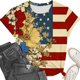 thumbnail image 4 of Haivin Rapbin T Shirts for Women Short Sleeve Tshirts Loose Fit Lightweight Soft Casual Summer Spring Tee Tops, 4 of 5