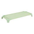 Sprogs Deluxe HeavyDuty Assorted Natural Colors Stackable Daycare Naptime Cots with Easy Lift