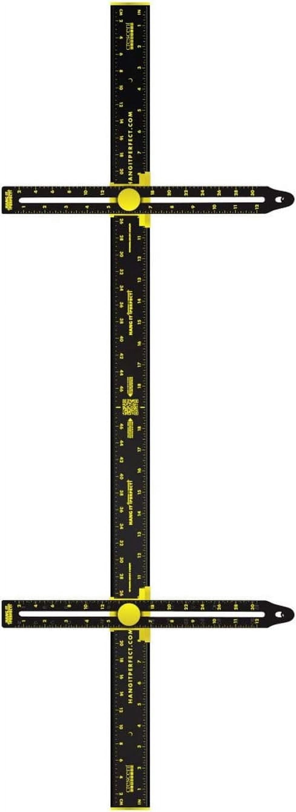 Hang It Perfect Picture Hanging Tool -36 Inch Leveling Tool for Frames,More Includes Claw Drywall Picture Hanger ,Thick It Framing Tools,Creative Art Hanging Kit for Wall Decor