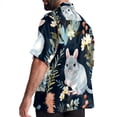 thumbnail image 3 of Tmall Men's Short Sleeve Beach Shirts Button Down Poplin Casual Printed Summer Unisex, 3 of 6