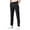 BK1, variant on Bibifish Mens Pants Fast Dry Stretch Pants Ice Cool Breathable Pants Slim Fit Lightweight Running Jogger Drawstring Sweatpants With Pockets