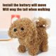 thumbnail image 2 of Electric Plush Toys Puppy Electronic Interactive Dog Walking Barking Tail Wagging Stretching Companion Animal for Kids Toddlers, 2 of 4