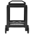 thumbnail image 3 of vidaXL Beverage Cart Anthracite 69x53x72 cm Plastic, 3 of 5