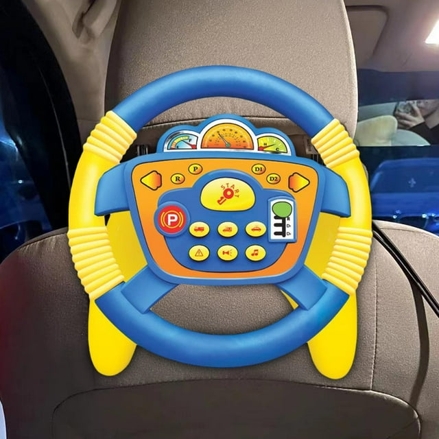 Volante Juguete Hugo con sonido Actividad de dirección asiento trasero Giratorio