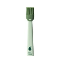 MoreFarther Silicone Pastry Brush Basting Brushes for BBQ Baking Cooking, Green