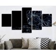 thumbnail image 1 of 5 Cuadros Decorativos Metroid Samus Silueta Canvas Listo Para Colgar JUNGLE ART Impresion Tela Arte, 1 of 6