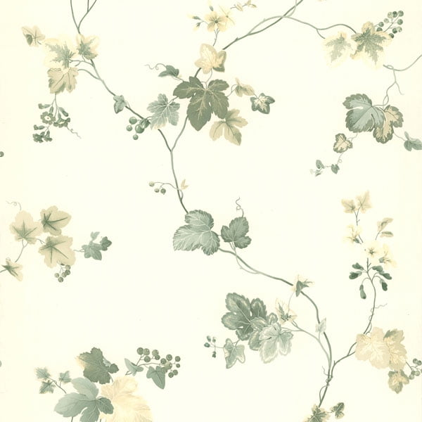 Brewster Ivy Green Ivy Wallpaper - Walmart.com