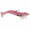 Pink/Clear/Holographic, variant on D.O.A. FSH3-3P-310 Shrimp Lure 3" 1/4 oz Pearl And Red Head 3 Per Pack