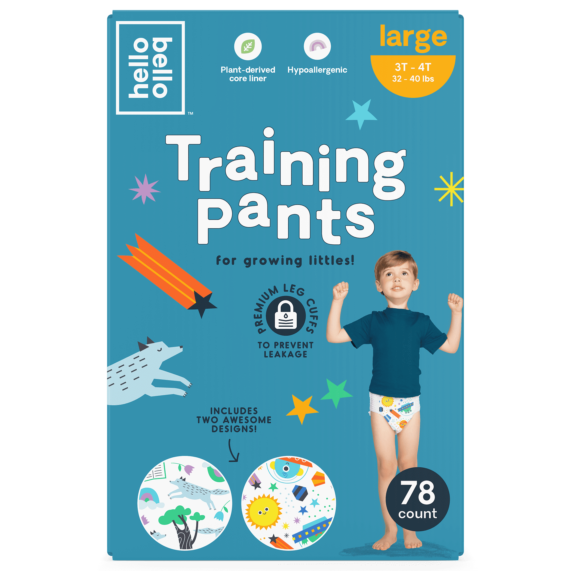 Hello Bello Training Pants Club Box Bedtime Stories & Space Travelers