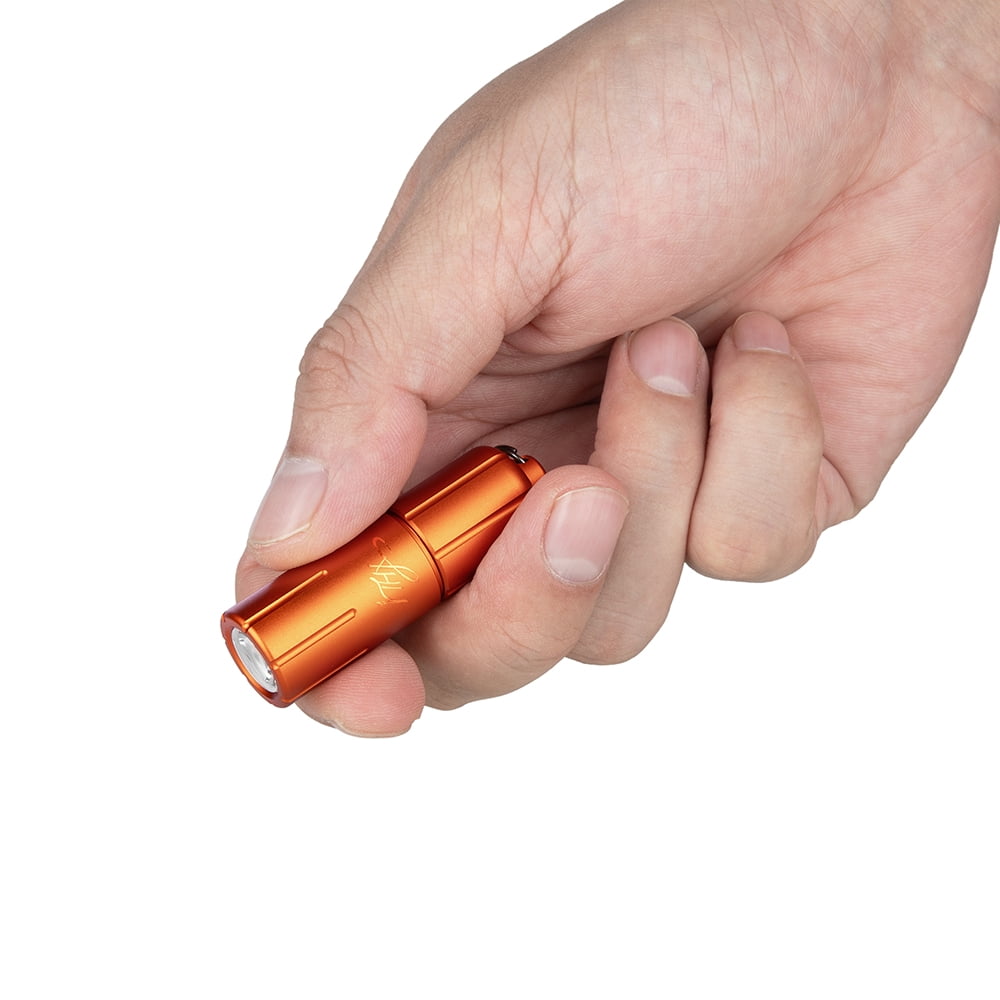 Olight iTHX (シルバー＆オレンジ)他オーライトアイテム等5個セット Olight iTHX Pumpkin Orange Rechargeable Keychain EDC