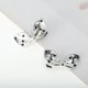 thumbnail image 5 of Ofertas Únicas 1 Par de Encantos para Cordones Brillantes Clips Decorativos para Zapatos Negro Blanco, 5 of 5