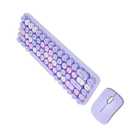 Keyboard Mouse,Keyboard Mouse Combo 2.4GHz Wireless Keyboard Set ...