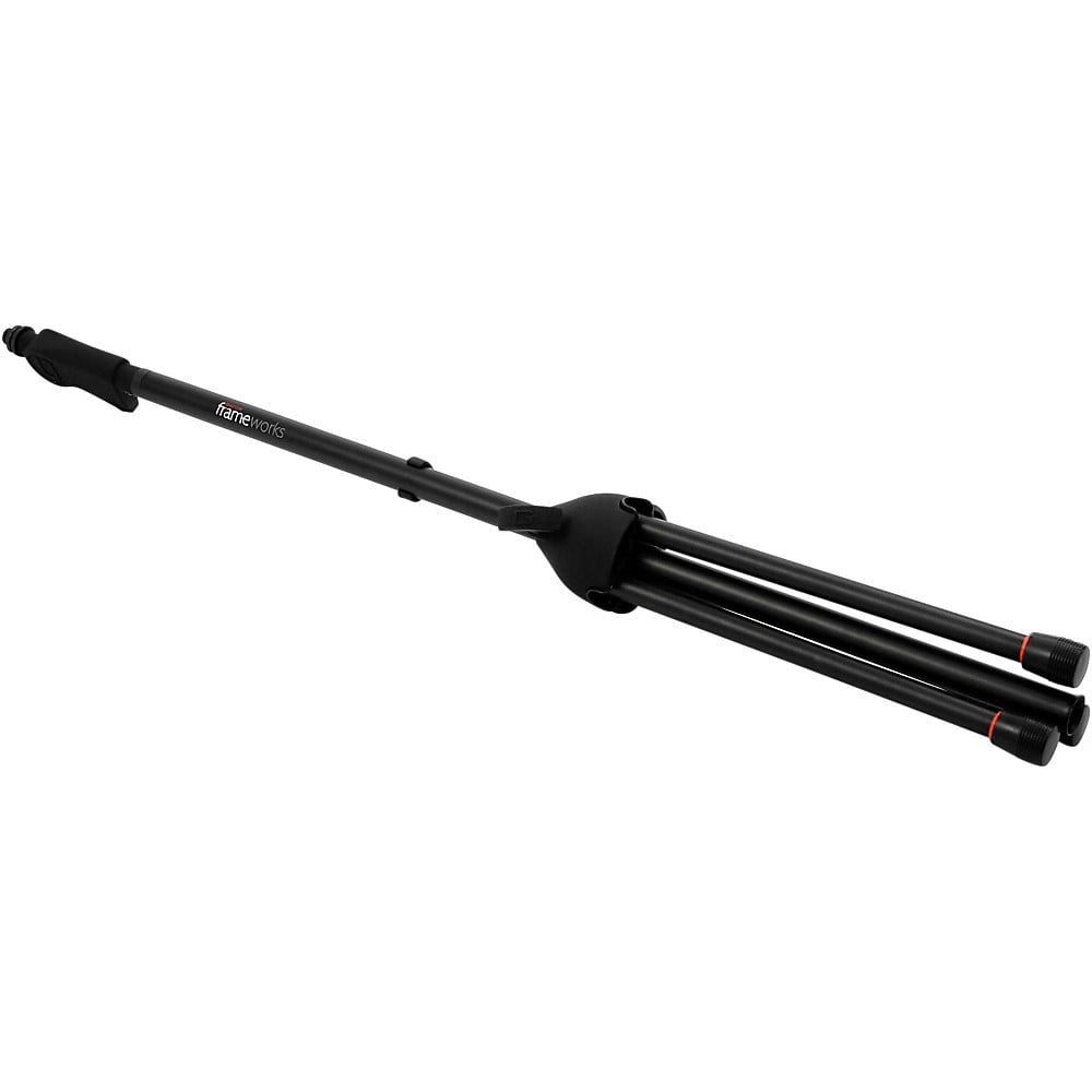 Frameworks Tripod Mic Stand with Deluxe One-Handed Clutch