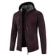 thumbnail image 3 of Chaquetas para hombres Abrigos Abrigos Moda Otoño e invierno Cuello alto Suéter Chaqueta de lana informal Odeerbi ODB-5, 3 of 4