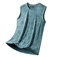 thumbnail image 5 of 2026 Summer Shirts for Men Casual and Fashionable Solid Color Ice Silk Sleeveless Round Neck T-shirt, 5 of 8