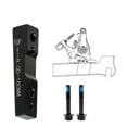 thumbnail image 1 of MTB Disc Brake Caliper Frame Adapter Bracket 140 160 180 203mm Is & Pm, 1 of 5