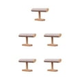 thumbnail image 3 of Transemion Wood Bracelet Display Stand | Elegant Large Capacity For Bangles Bracelet Rack Display Rack Storage Rack No Burr Light Grey 5Set, 3 of 6