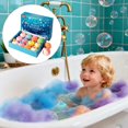 thumbnail image 4 of Natural Sea Spa Fizzy Bath Bombs Set with Aromatherapy for Relaxing Color Changing Theme Experience, 4 of 7