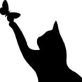 thumbnail image 2 of JZROCKER Metal Animal Black for Cat Decorative Silhouette Garden Stakes Outdoor Statues Lawn Yard Decorations Art, 2 of 5
