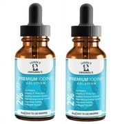 2% Lugols Iodine Solution Drops Thyroid Support Supplement 4 oz