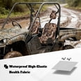 thumbnail image 3 of KUIFORTI Brown Camouflage UTV Seat Covers Seats Cover with Headrest Covers Polyester Full Protection Rhino UTV Accessories Compatible with Rhino 700 660 450 2004-2021, 3 of 7