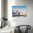 thumbnail image 3 of ONETECH Rovaniemi Santa Claus Village Wall Art Living room Bedroom Canvas prints Poster Printing Pictures Wall Decoration, 3 of 4