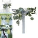 thumbnail image 4 of Respaldo la Flor artificial Cintas florales Decoración PEW Decoración de artificial rústica Accesorios de fotografía para azul Macarena boda, 4 of 8