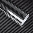 thumbnail image 2 of Car Accessories CARBON FIBER Self Adhesive Vinyl Sticker Wrap Hood Roof 5D BLACK, 2 of 15