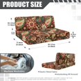 thumbnail image 7 of XYZCANDO Bohemian Flowers RV Dinette Cushions RV Decor Washable Furniture Covers Thanksgiving for Sofa and Loveseat Comfortable Cushion Covers for Couches and Sofas Stretchable Slipcovers, 7 of 7