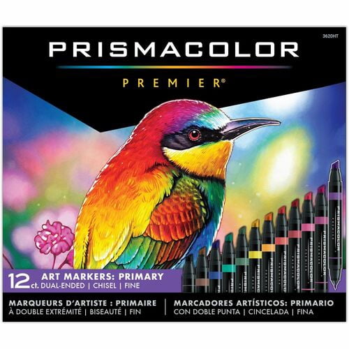Prismacolor Premier Double-Ended Art Marker Set, Fine Line