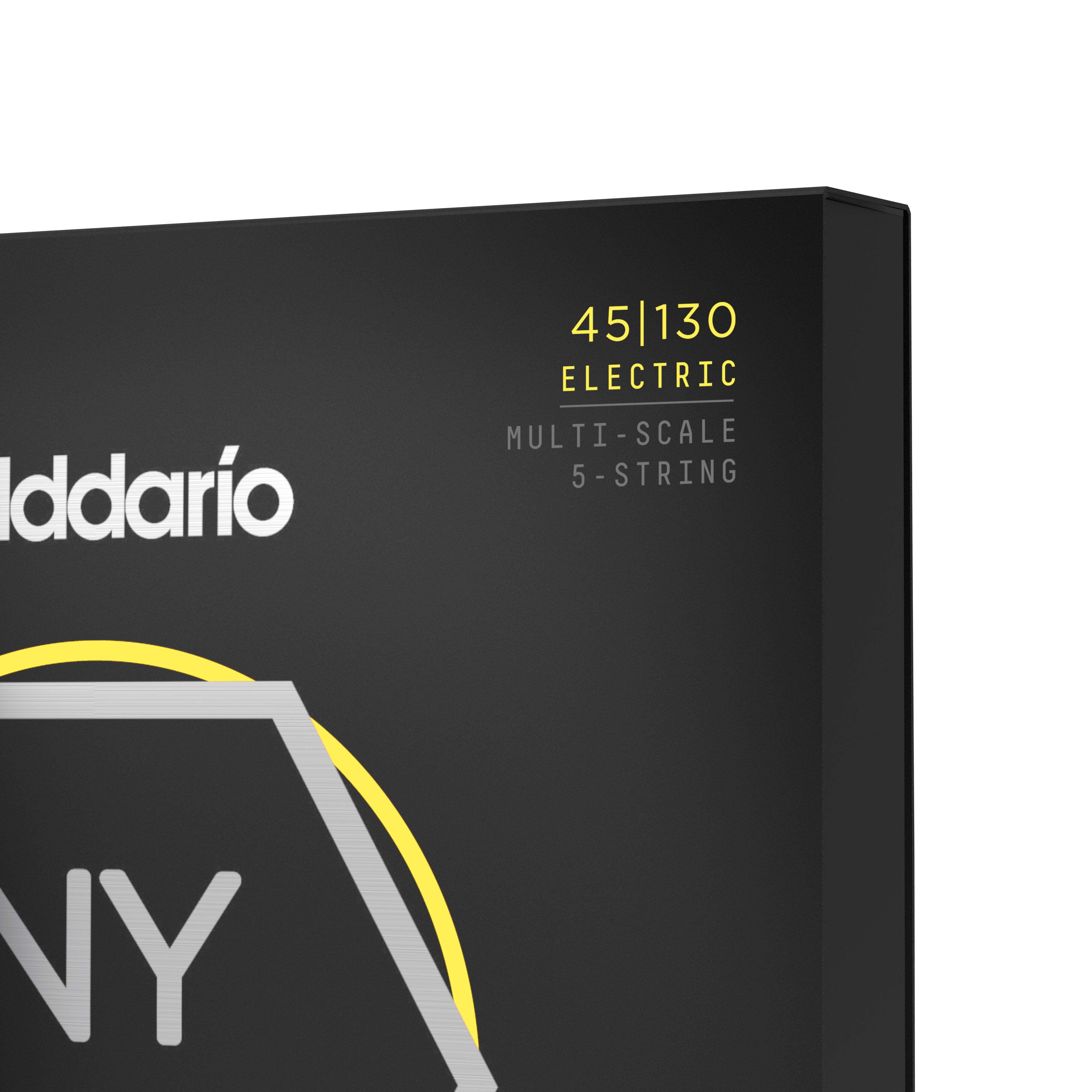D'Addario NYXL Multi-Scale 5-String Bass Guitar Strings Regular Light (45 - 130)