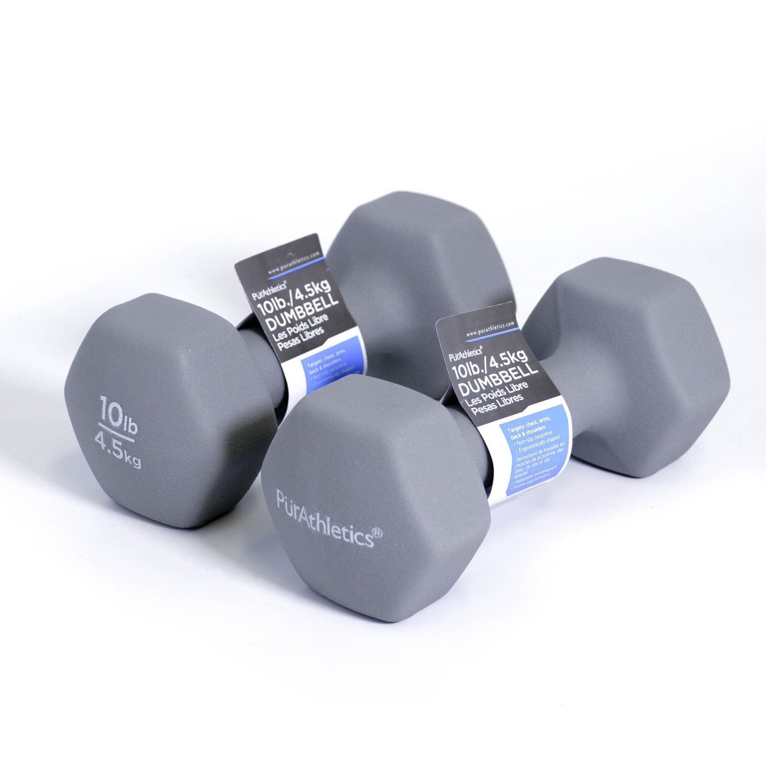 Hexagon Neoprene 10lb set