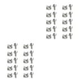 thumbnail image 2 of mmirethe Lot de 10 - Support M6*20 avec Vis Écrous & Rondelles Carrées Cage - Clips Style A 2Set, 2 of 6
