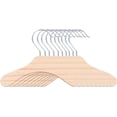 thumbnail image 4 of 10pcs Mini Wood Hangers Dog Clothes Hangers, Non Slip Coat Trouser Slack Jeans Skirt Shorts Scarf Pant Hangers,14cm/5.5inch, 4 of 4