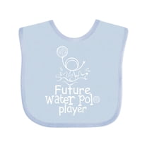 Inktastic Future Water Polo Player Boys or Girls Baby Bib