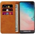 thumbnail image 3 of for Samsung Galaxy S10 Plus Wallet Case,Premium PU Leather Flip Folio Case with Card Slot,Stand Holder and Magnetic Closure TPU Shockproof Interior Protective Case for Galaxy S10+,Khaki, 3 of 14