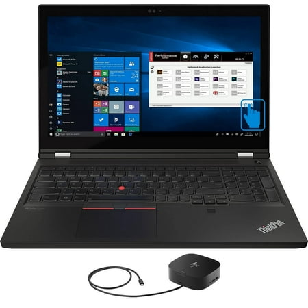 Lenovo ThinkPad P15 Gen 2 Workstation Laptop (Intel i7-11850H 8-Core, 15.6in 60 Hz Touch 4K Ultra HD (3840x2160), NVIDIA RTX A5000, 32GB RAM, Win 10 Pro) with G2 Universal Dock