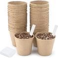 thumbnail image 1 of Mosiee Paper Pulp Germination Pot Biodegradable Cultivation Pot Garden Planting Tools, 1 of 9