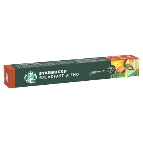 Starbucks by Nespresso Breakfast Blend Pods, 10 pods per pack, British Import (Pack of 3)
