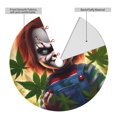 thumbnail image 4 of Lsque Chucky Print Christmas Tree Skirt, Tree Skirt with Ties or Velcro, Perfect for Holiday Decorations, Halloween, and New Year-30", 4 of 7