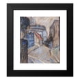 thumbnail image 2 of Giuseppe Cominetti 12x14 Black Modern Framed Museum Art Print Titled - Montmartre, 2 of 5