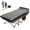 Wine Red, variant on ABORON Camping Cot with 2 Sided Thick Pad, Cots for Sleeping, Folding Bed Cot 880LBS(Max Load) Comfortable Lightweight with Carry Bag